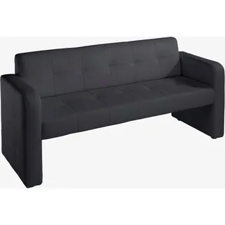 exxpo - sofa fashion Sitzbank Barista Schwarz 182 x 68 x 82 cm