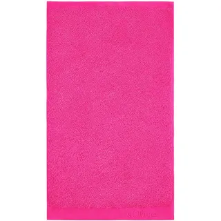 S. Oliver Gästetuch , Pink , Textil , 2-teilig , Uni , 30x50 cm , Oeko-Tex® Standard 100, Oeko-Tex® Made IN Green , Aufhängeschlaufe, durchgefärbt, angenehm weich, hochwertige Qualität, Bordüre , Heimtextilien, Badtextilien, Gästehandtücher