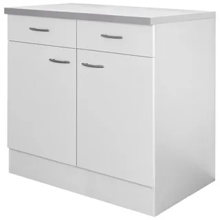Flex-Well Unterschrank 80 x 60 x 85 cm Weiß