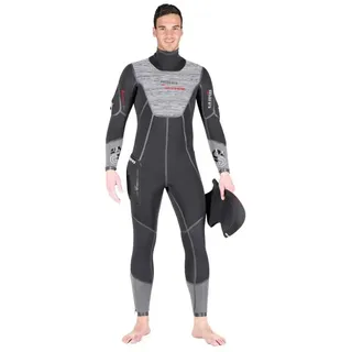 Mares Flexa Graphene 7 Mm Halbtrockener Anzug - Black / Grey - M