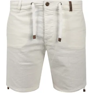 Leinenhose INDICODE "Leinenhose IDMoses", Herren, Gr. XXL, N-Gr, weiß (off, weiß), Obermaterial: 55% Leinen LI. 45% Baumwolle CO., Hosen Leinenhose
