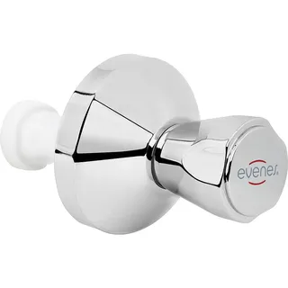 Evenes Fertigset für Unterputzventil DN15/DN20 - verchromt - kalt (blau)