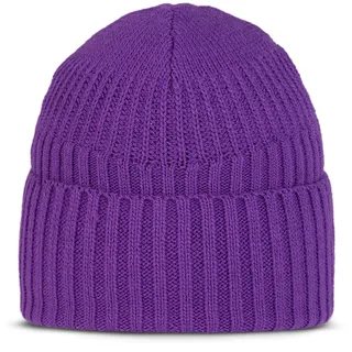 Buff Knitted & Fleece Mütze Renso Purple