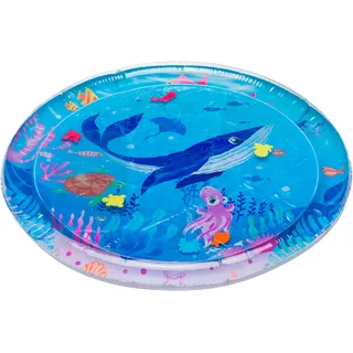 Fillikid Spielmatte »Wasserspielmatte, Ocean rund« teilweise mit Wasser befüllbar, blau