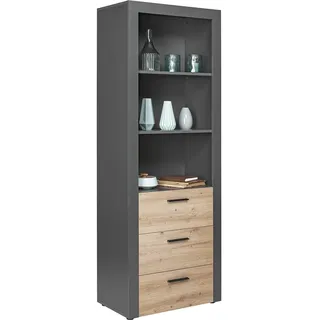 Interlink Corbeto Bücherregal 68,6 x 190 x 41,6 cm Eiche