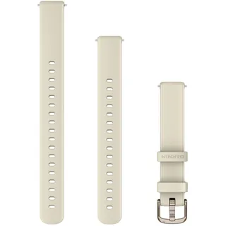 Garmin Lily 2 Armband 14 mm Silikon Kokosnuss/Cremegold