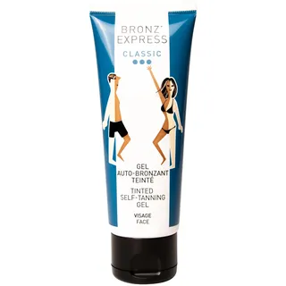 Academie BRONZ'EXRESS getönte Selbstbräunungsgel mit Soforteffekt 75 ml