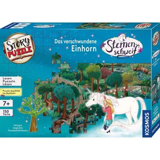 Kosmos Story-Puzzle Sternenschweif Das verschwundene Einhorn,