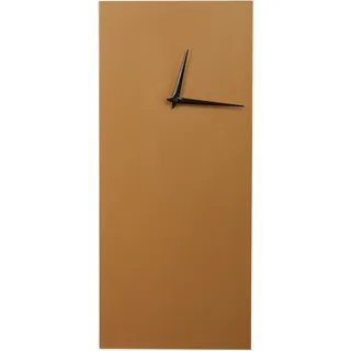 Beliani Wanduhr 22 cm 22x50 silber/gold