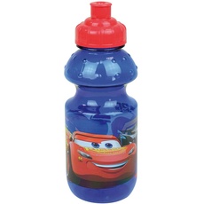 FUN HOUSE 005828 Disney Cars Trinkflasche für Kinder, Unisex, Blau, MM