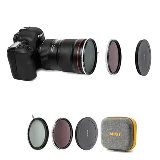NiSi Swift VND Kit (67 mm, ND- / Graufilter, Effekt Filter), Objektivfilter