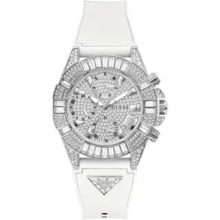 GUESS Iconic 40th Uhr White One Size