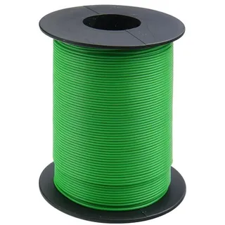 Donau Elektronik 119-14 Litze 1 x 0.14 mm2 Grün