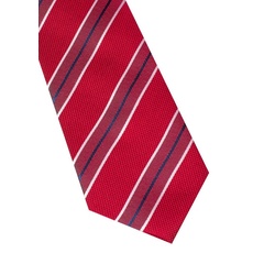 Bild Krawatte rot gestreift, rot, 142
