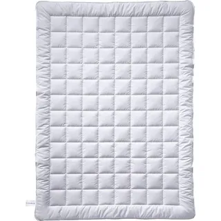 billerbeck Bettdecke Simone Superlight - Seidenbettdecke – 135 x 200 cm Sommerdecke, kühlende Bettdecke, leichte Sommerdecke 100 % Baumwoll-Bezug,