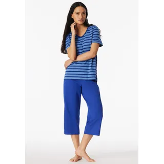 SCHIESSER Pyjama Blau XL