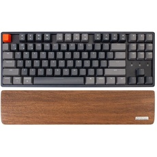 Keychron K8 / C1 Walnut Wood Palmrest - Gaming Tastaturen - Braun