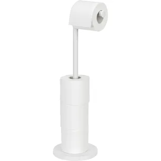Wenko Toilettenpapierhalter 2 in 1, mit Ersatzrollenhalter, Höhe: 55 cm