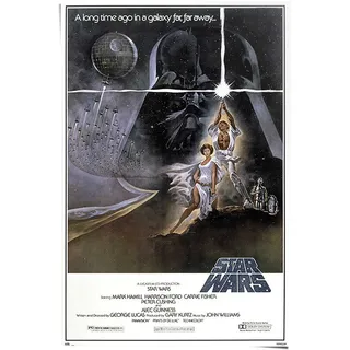 Reinders! Reinders Poster "Star Wars - a new hope", farbe bild(er): blau
