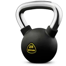 ZIVA Performance Kettlebell, Schwarz, 28 Kg