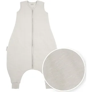 Meyco Baby Schlafsack Slub Greige 80