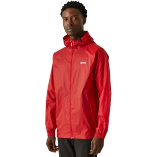 Regatta Herren Mens Waterproof Packaway Jacket Wasserdichte Shell-Jacke, Danger Red,