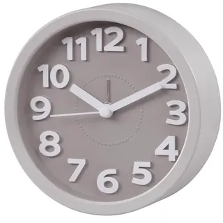 Hama "Retro" Alarm Clock round taupe
