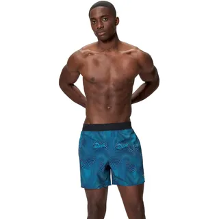 Speedo Herren Print Lookout Volley 16" Badeshorts (1er Pack)