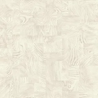 Rasch Tapete 751628 - Vliestapete mit Holzoptik in Weiß aus der Kollektion African Queen - 10,05m x 0,53m (LxB)