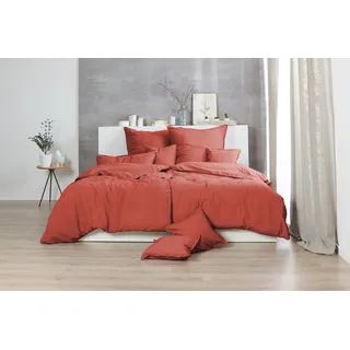 Stone Washed rot/braun 240 x 220 cm + 2 x 80 x 80 cm