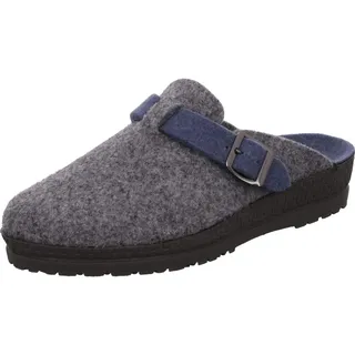 ROHDE Damen Pantoffeln Hausschuhe Filz Neustadt-D 2284, Größe:42 EU, Farbe:Grau