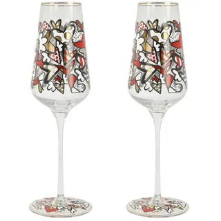 GOEBEL Sektglas Romero Britto 0,3 l