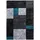 Webteppich 200 290 Blau/Türkis