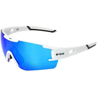 YEAZ Sportbrille »Sport-Sonnenbrille Bright White/Blue SUNBLOW