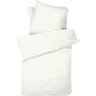 damai Bettwäsche »Bio Satin« in eleganten Farbtönen, weiß