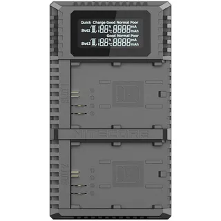 Nitecore USB-Ladegerät mit LCD-Display UCN2PRO für Canon LP-E6N