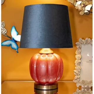 Dmora Tischlampe Waikato Rot Schirm Fassung e52