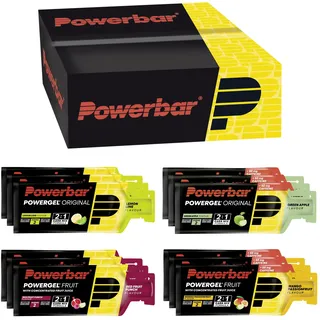Powerbar PowerGel Multiflavour Gel 12 x 41 g