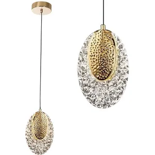 Kristall-Hängeleuchter Led tooLight G088-1CP Transparent - Weiß, Gold