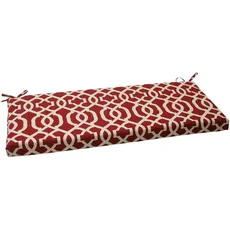 PERFECT PILLOW Outdoor/Indoor New Geo Red Bankauflage/Schaukelauflage, Synthetik, rot, 1 Count (Pack of 1)