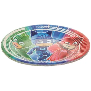 Procos PJ Masks Super Dessertteller, 19 cm, 8-teilig