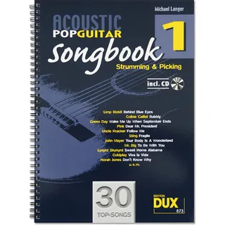 Edition Dux Acoustic Pop Guitar - Songbook 1