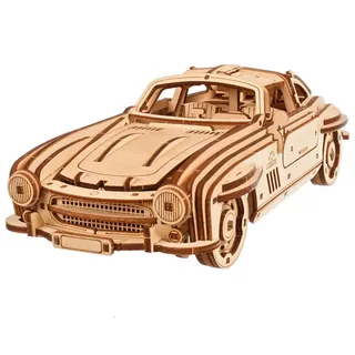 Ugears Geflügeltes Sportcoupé Mechanisches Modell Aus Holz - Multicolor - One Size