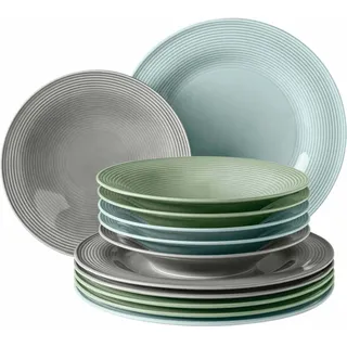 SELTMANN WEIDEN Beat Color Glaze Tafelservice 12-tlg. bunt