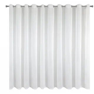 Eurofirany Lucy Voile-Vorhang, Weiß, 300 x 250 cm