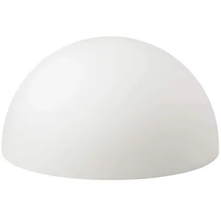 8 seasons design LED Dekolampe Shining Sunrise 50cm groß, E27 Fassung inkl. LED mit Farbwechsel, Fernbedienung, Halbkugel, Bodenleuchte, Garten Deko, Outdoor