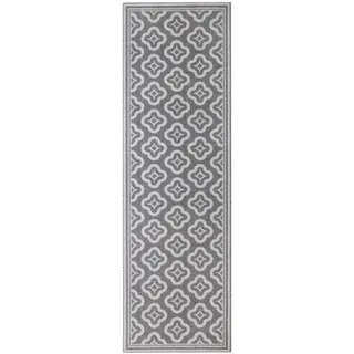 Primaflor ORNAMENT Küchenläufer 50 x 150 cm Grau