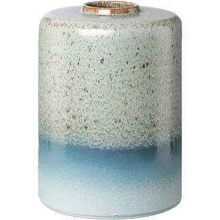 Home Affaire Dekovase »Muhu« Tischvase, aus Steingut, mit Farbverlauf, blau