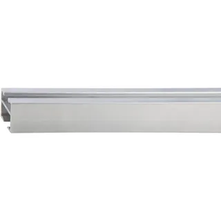 Mydeco Gardinenstange für Gleiter Edelstahl-Optik 1,8 cm x 1,8 cm Länge 240 cm