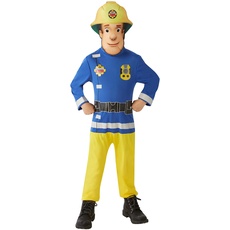 Rubie's Mattel I-620779TOD Feuerwehrmann Sam Kostüm